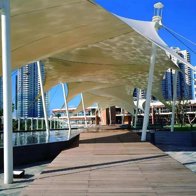 和曲县膜结构景观棚