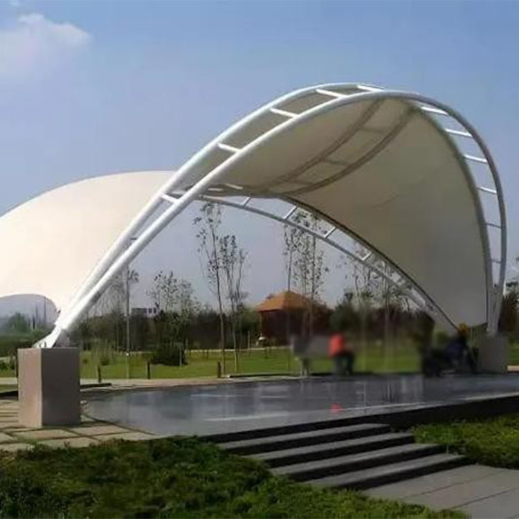 和曲县膜结构景观棚