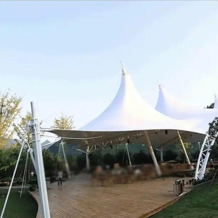 和曲县膜结构景观棚