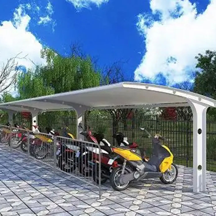 和曲县膜结构电动车棚